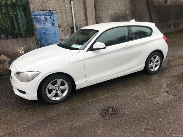 BMW 1-Series Estate, Petrol, 2013, White