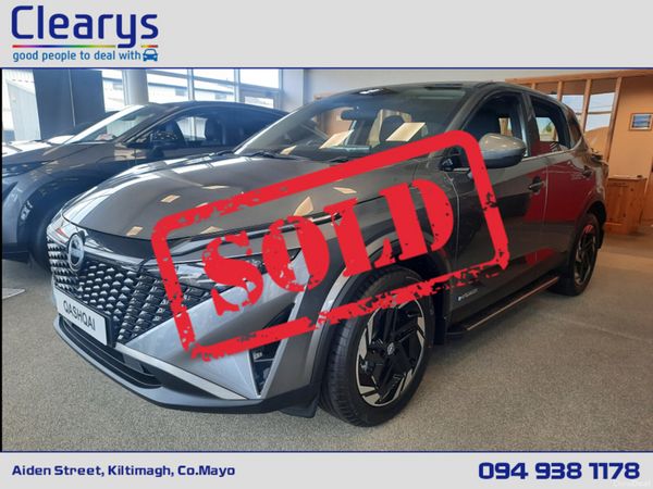 Nissan Qashqai SUV, Petrol Hybrid, 2025, Grey