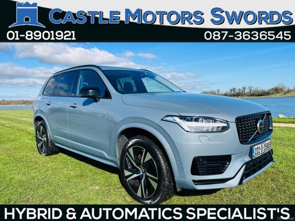 Volvo XC90 SUV, Petrol Plug-in Hybrid, 2022, Grey