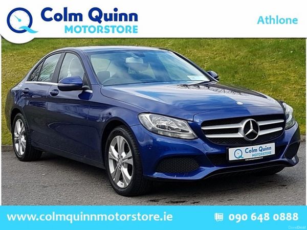 Mercedes-Benz C-Class Saloon, Diesel, 2017, Blue