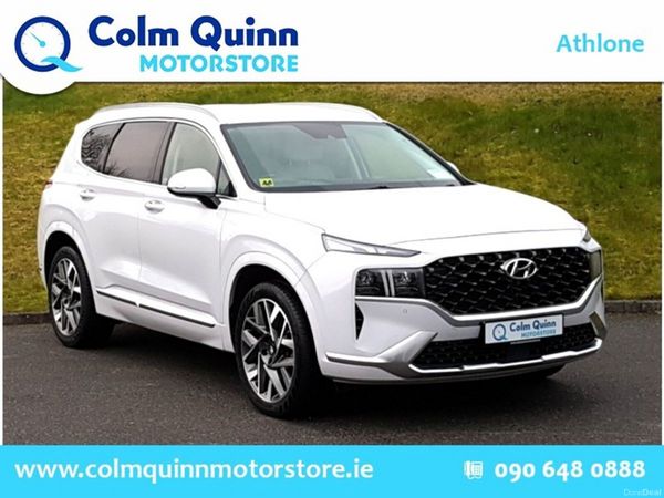 Hyundai Santa Fe SUV, Diesel, 2023, White