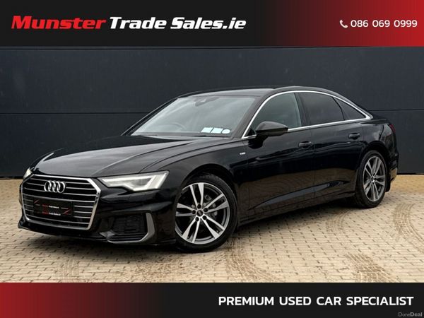 Audi A6 Saloon, Diesel Hybrid, 2021, Black
