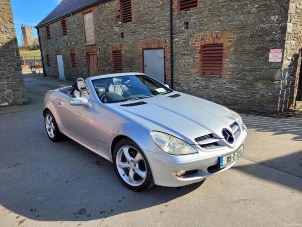 Mercedes-Benz SLK Convertible, Petrol, 2005, Silver