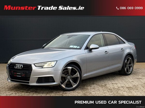 Audi A4 Saloon, Petrol, 2018, Silver