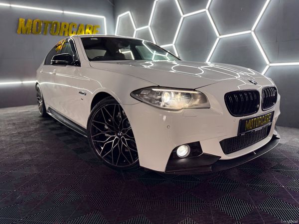 BMW 5-Series Saloon, Diesel, 2016, White