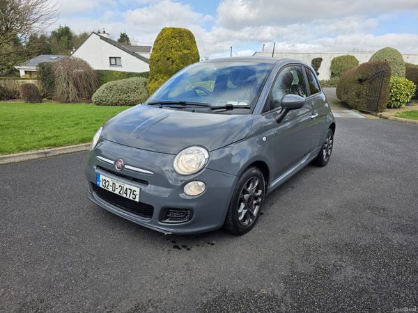 Fiat 500 Hatchback, Petrol, 2013, Grey