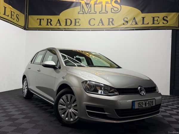 Volkswagen Golf Hatchback, Petrol, 2015, Silver