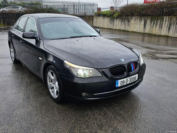 BMW 5-Series Saloon, Diesel, 2009, Black
