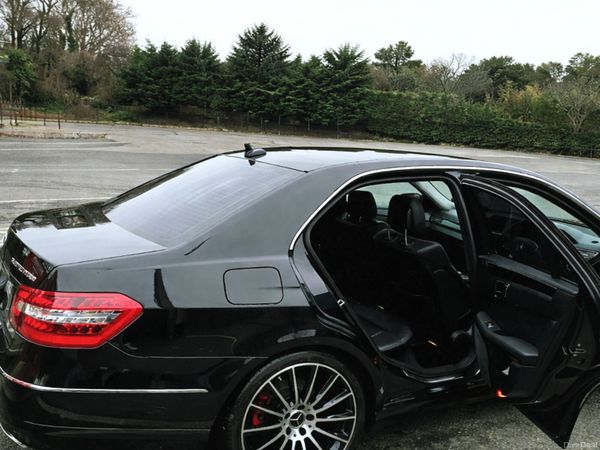 Mercedes-Benz E-Class Saloon, Diesel Hybrid, 2013, Black