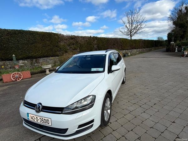 Volkswagen Golf Estate, Petrol, 2014, White