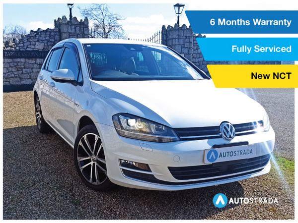 Volkswagen Golf Hatchback, Petrol, 2015, White