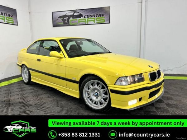 BMW M3 Coupe, Petrol, 1998, Yellow