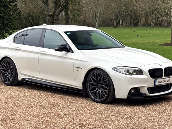 BMW 5-Series Saloon, Diesel, 2016, White