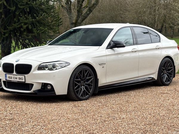 BMW 5-Series Saloon, Diesel, 2016, White