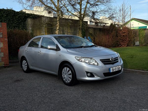 Toyota Corolla Saloon, Petrol, 2008, Silver