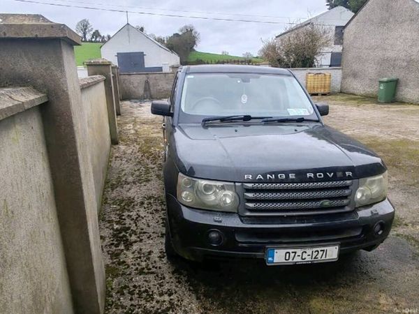 Land Rover Range Rover Sport SUV, Diesel, 2007, Black