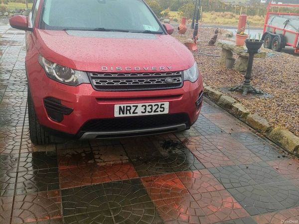 Land Rover Discovery Sport SUV, Diesel, 2018, Red