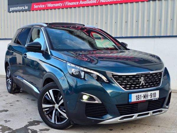 Peugeot 5008 MPV, Diesel, 2018, Green