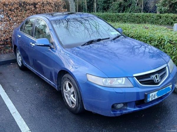 Honda Accord Saloon, Petrol, 2004, Blue