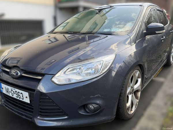 Ford Focus Hatchback, Diesel, 2014, Blue