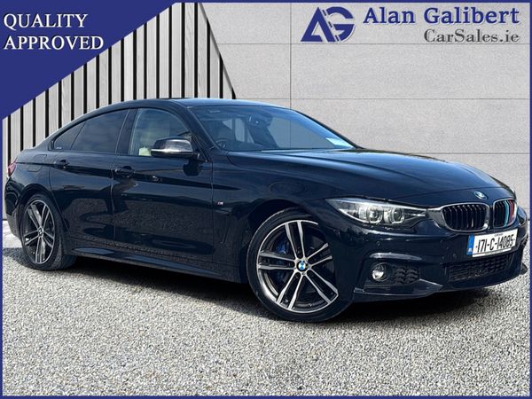 BMW 4-Series Saloon, Diesel, 2017, Black