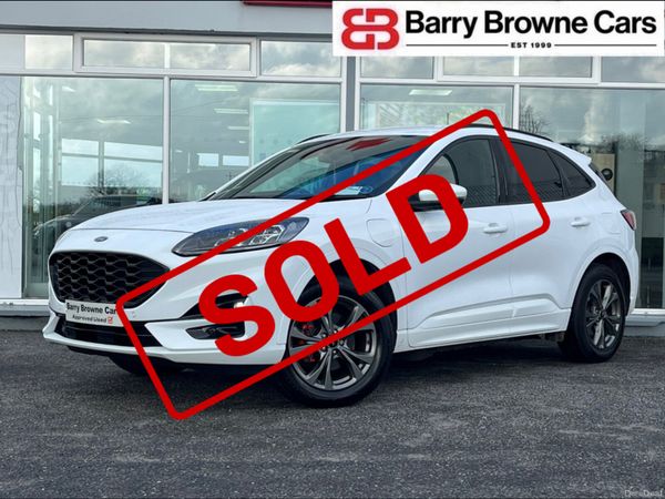 Ford Kuga Hatchback, Petrol Plug-in Hybrid, 2022, White