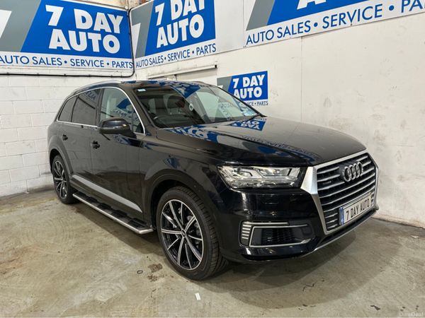 Audi Q7 SUV, Diesel Plug-in Hybrid, 2018, Black