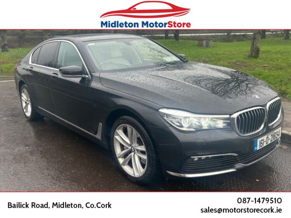 BMW 7-Series Saloon, Diesel, 2016, Black