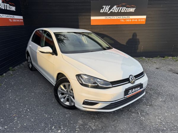 Volkswagen Golf Hatchback, Petrol, 2018, White