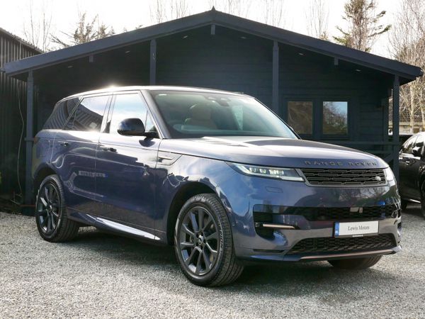 Land Rover Range Rover Sport SUV, Petrol Plug-in Hybrid, 2023, Blue