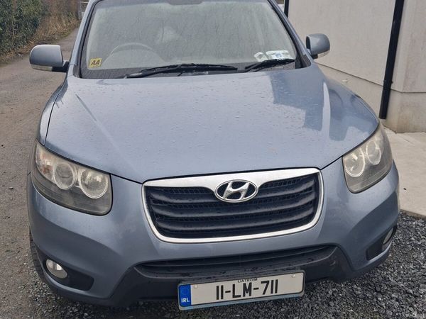 Hyundai Santa Fe SUV, Diesel, 2011, Blue