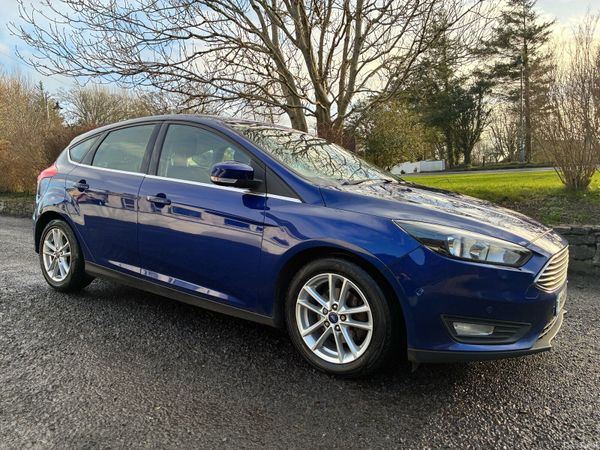 Ford Focus Hatchback, Diesel, 2016, Blue