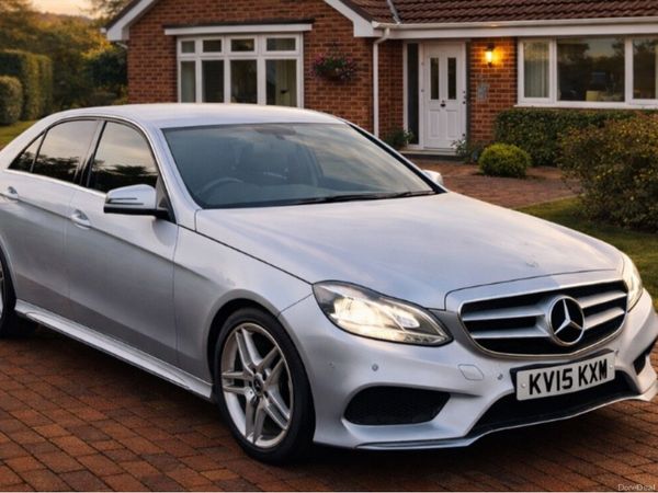 Mercedes-Benz E-Class Saloon, Diesel, 2015, Silver