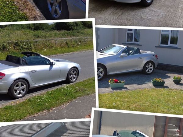 Mercedes-Benz SLK Convertible, Petrol, 2006, Silver