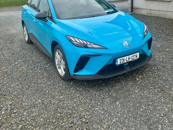 MG MG4 Hatchback, Electric, 2023, Blue