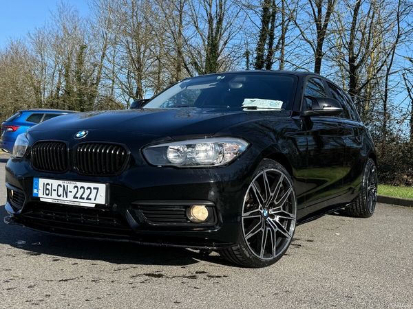 BMW 1-Series Hatchback, Diesel, 2016, Black
