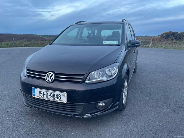 Volkswagen Touran MPV, Diesel, 2015, Black