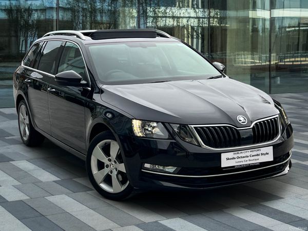Skoda Octavia Estate, Petrol, 2018, Black