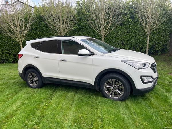 Hyundai Santa Fe SUV, Diesel, 2016, White