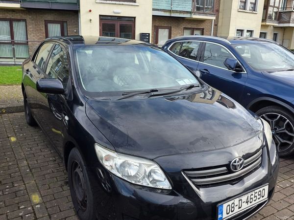 Toyota Corolla Saloon, Petrol, 2008, Black