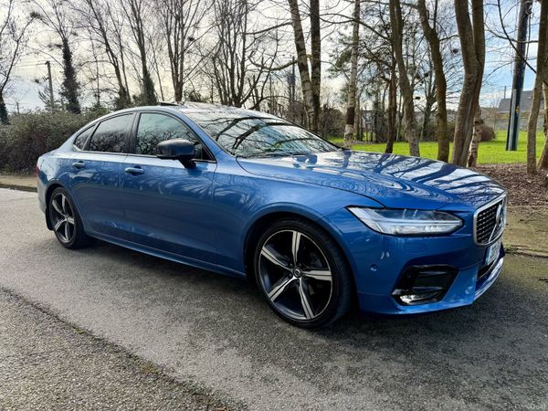 Volvo S90 Saloon, Diesel, 2020, Blue