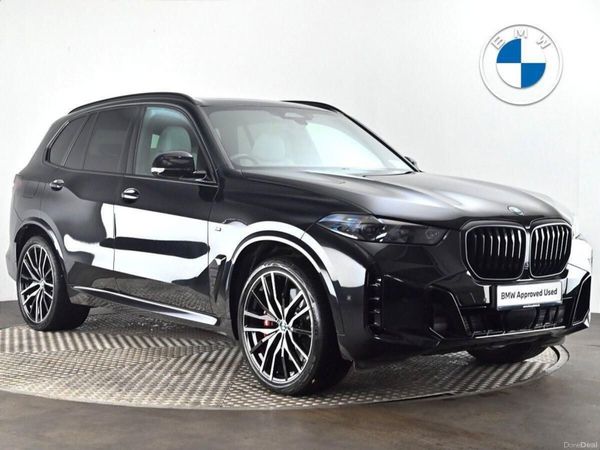 BMW X5 SUV, Petrol Plug-in Hybrid, 2025, Black