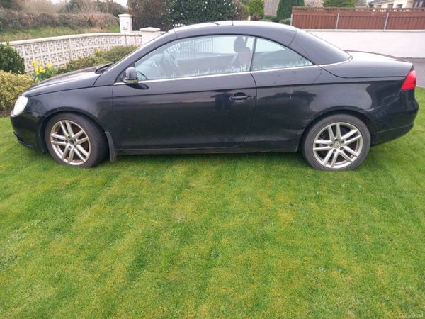 Volkswagen Eos Convertible, Petrol, 2007, Black