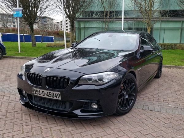 BMW 5-Series Saloon, Diesel, 2015, Black
