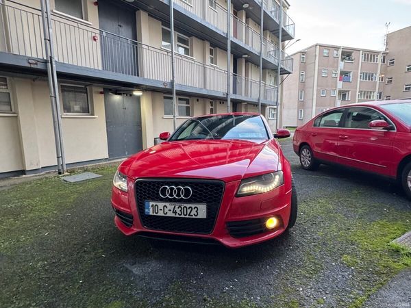 Audi A4 Saloon, Diesel, 2010, Red