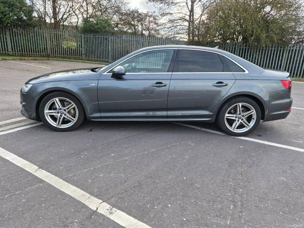Audi A4 Saloon, Diesel, 2017, Grey