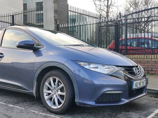Honda Civic Hatchback, Petrol, 2014, Blue