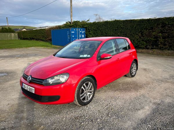 Volkswagen Golf Hatchback, Diesel, 2009, Red