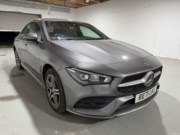 Mercedes-Benz CLA Coupe, Petrol Hybrid, 2021, Grey