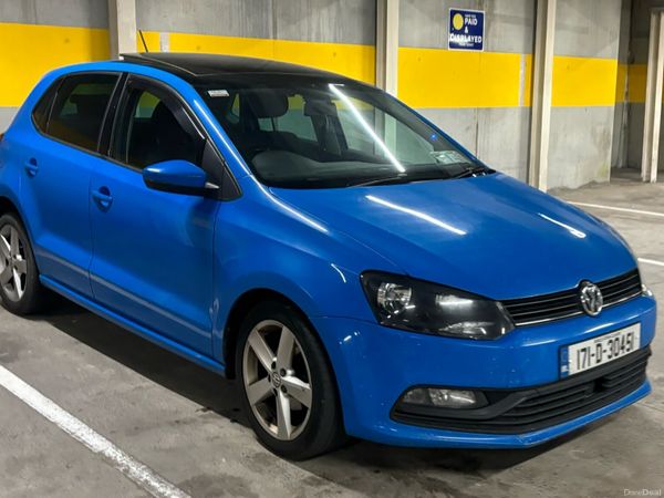 Volkswagen Polo Hatchback, Diesel, 2017, Blue